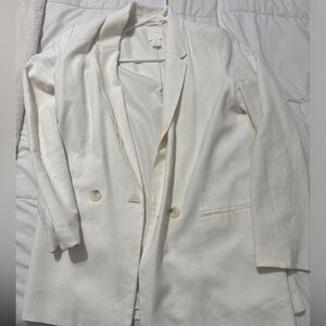 H&m Cream Blazer